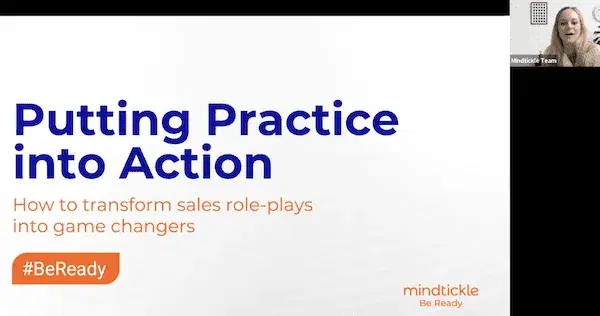 Putting Practice into Action: How to transform sales role-plays from forgettable games to game changers